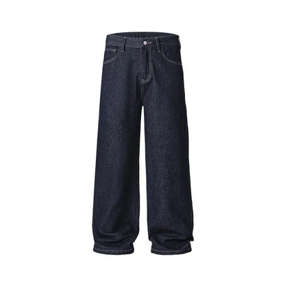 classic primary color jeans mens loose casual straight cleanfit fashion denim jeans pants man streetwear jeans trousers unique jeans style 1861