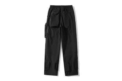 high new luxury men 2023 under my car zip up comfortable nylon workwear parkour tactical function casual pants sports cargo 484 unique cargo style 1050