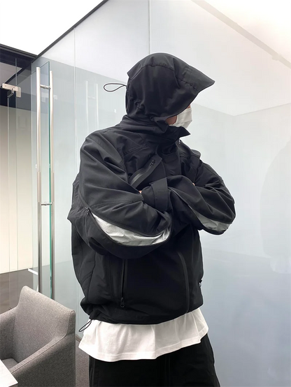 Undermycar Deconstruction Function Men's and Women's Charge Coat Street King Limited