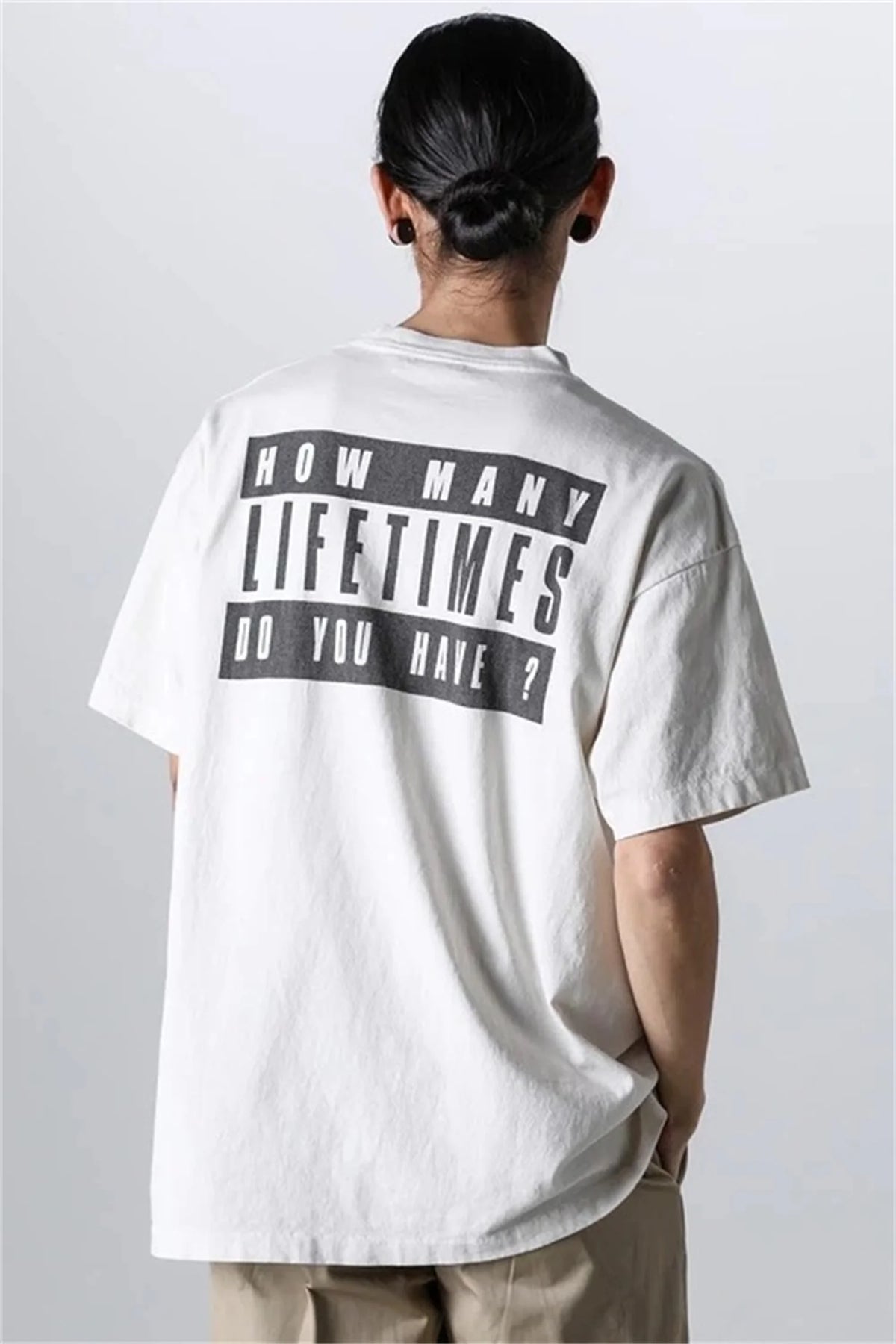 Summer Vintage Retro Letter Print High-Street Loose Casual Cotton T-Shirt Tops Street King Limited