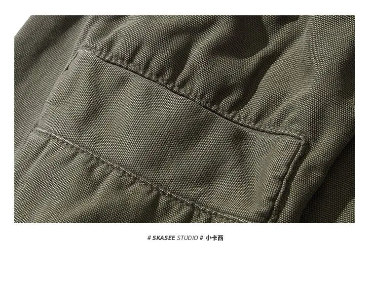 Fashion Men's New Korean Casual Drawstring Sports Shorts Summer Japanese Street Y2K Personalized High-end Sports Retro Overalls Street King Limited