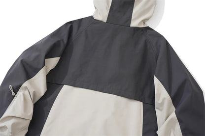 Undermycar 2023 Deconstructor Contrast Zipper Windbreaker Coat Street King Limited