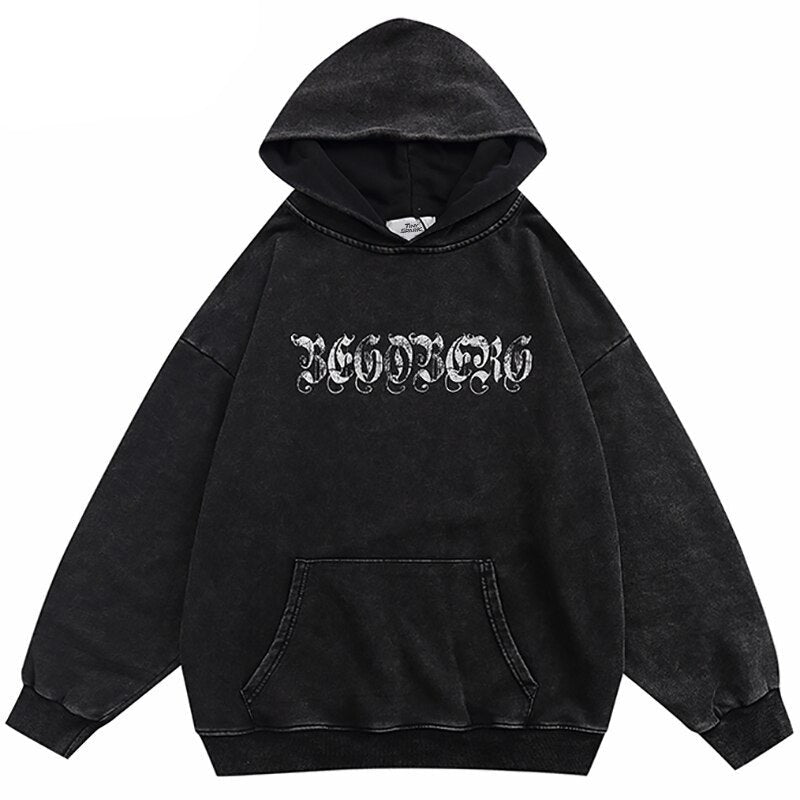 "City Streets" Unisex Men Women Streetwear Graphic Hoodie Daulet Apparel