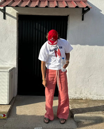 Spicy Life Graphic T Shirts Oversized Y2k Tops Gothic 2024 Pro Choice Casual Streetwear Couples Harajuku Popular Men Clothing Street King Limited