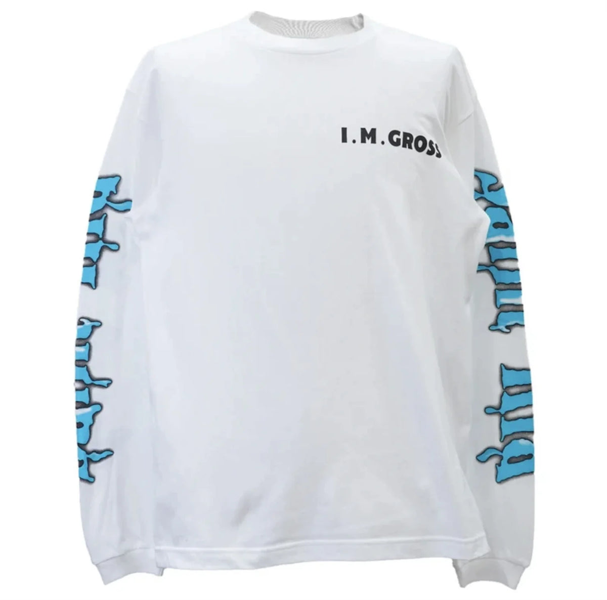 24ss Summer Vintage Retro High-Street Long Sleeve T-Shirt Sweatshirt Pullover Cotton Street King Limited
