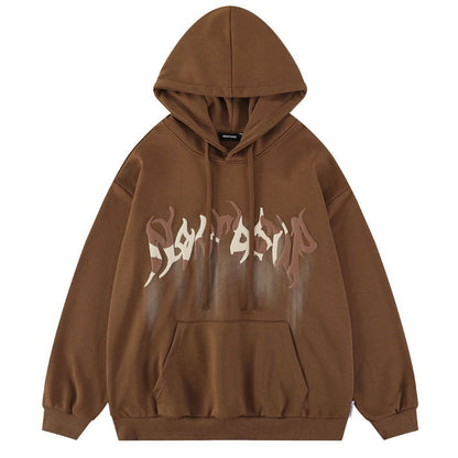 "Born With Horns" Unisex Men Women Streetwear Graphic Hoodie Daulet Apparel