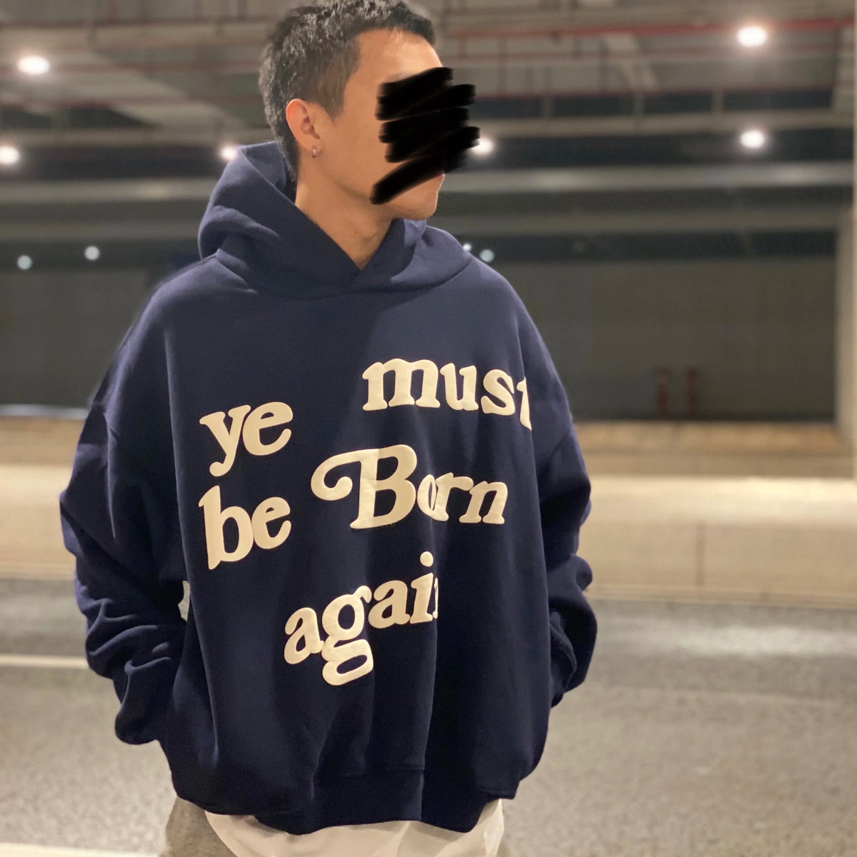 24ss 12 Colors CPFM KANYE WEST “ye must be born again” Letter Print High-Street Basic Hoodies Cotton Casual Hoodies For Men Street King Limited