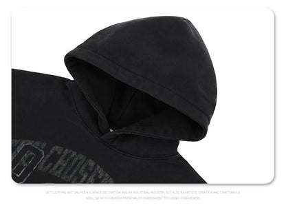 A woolen hoodie is loose Street King Limited