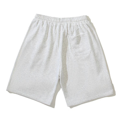 Streetwear Summer Retro Big Eyes Print Drawstring Casual Sport Shorts for Men and Women Wide Leg Baggy Five Point Pants Oversize Street King Limited