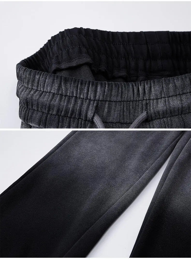 gradient sport pant men women loose casual streetwear fashion hip hop track jogger sweatpants couple plus size trousers sporty tapered joggers