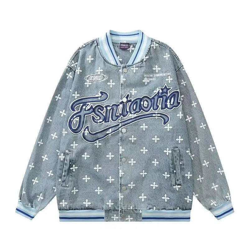 2024 japanese college mens jackets letter print harajuku fashion couple coats high street unisex baseball uniform trend y2k unique default style 2163