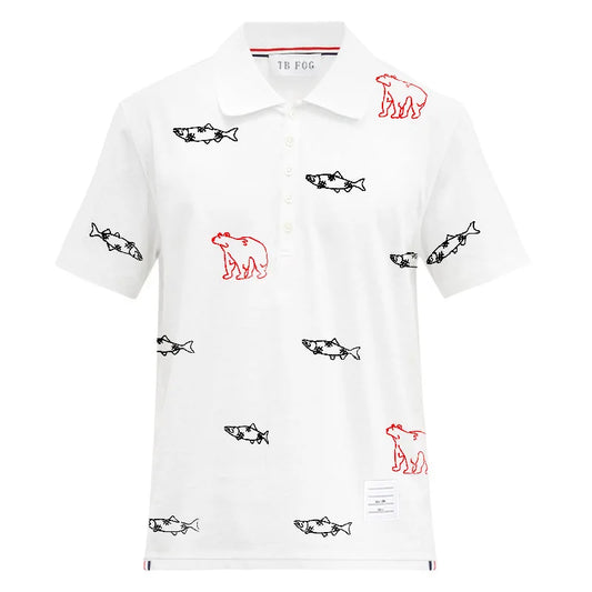 Streetwear New Men Luxury Embroidered Bears Striped Poodle Dog Fashion Polo Shir New 2023 Men Luxury Embroidered Bears Striped Poodle Dog Fashion Polo Shirts Shirt Hip Hop Skateboard Cotton Polos Top Tee 245 Fashion Sweater Jacket With Graphic Design For Men