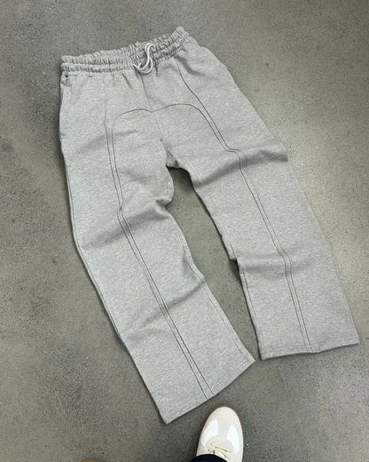 Trendy Brand American Retro Classic Striped Loose Sweatpants Hip-hop Streetwear Y2K Harajuku High-waisted Wide-leg Casual Pants Street King Limited