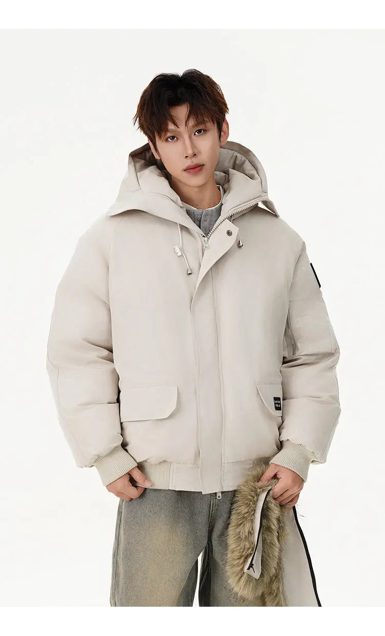 men winter streetwear loose casual fashion cotton padded hooded parkas bomber jacket women oversize thicken coat outerwear unique default style 968