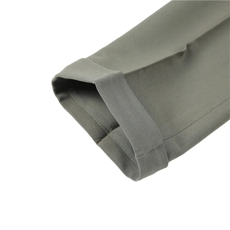 2024 High Quality Business Casual Draped High-waist Trousers Men Solid Color Formal Pants Male Formal Office Social Suit Pants Street King Limited