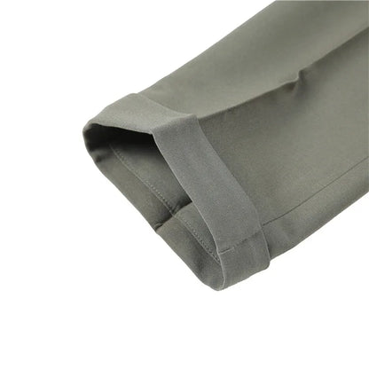 2024 High Quality Business Casual Draped High-waist Trousers Men Solid Color Formal Pants Male Formal Office Social Suit Pants Street King Limited