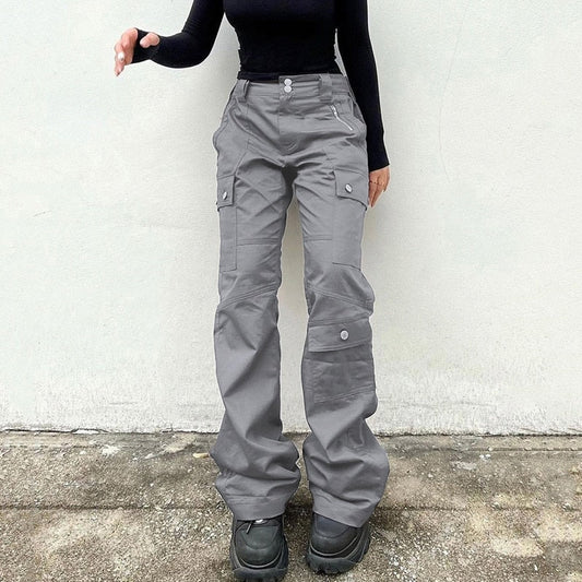 "Lost Ones" Unisex Men Women Streetwear Cargo Pants Daulet Apparel
