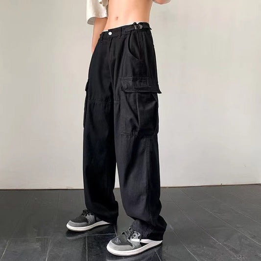 "Luxe" Unisex Men Women Streetwear Graphic Cargo Pants Daulet Apparel