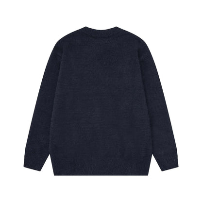 New 2024 Men Luxury Gentleman Embroidered Snakes Cotton Knit Casual Sweaters Pullover Asian Size High Drake #726 Street King Limited