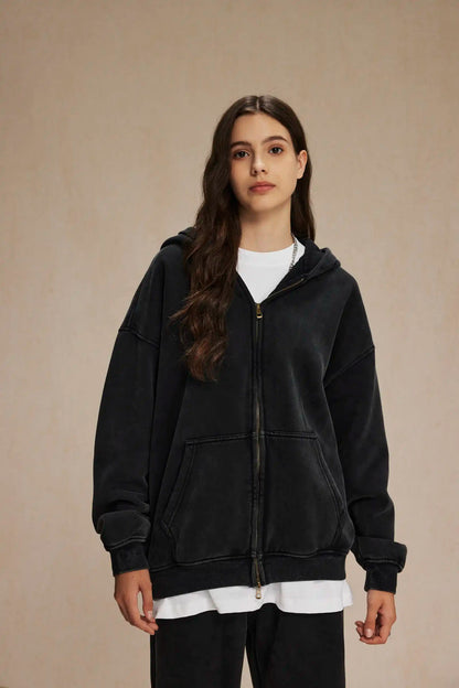Batik fleece zippered hoodie Street King Limited