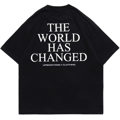 Aolamegs Men Horror Hand Earth Printed T-shirt Summer Gothic Hip Hop Style Tee Tops Cotton Oversized Short Sleeve Men's Clothing Street King Limited