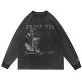 "Fallen King" Unisex Men Women Streetwear Graphic Sweatshirt Daulet Apparel