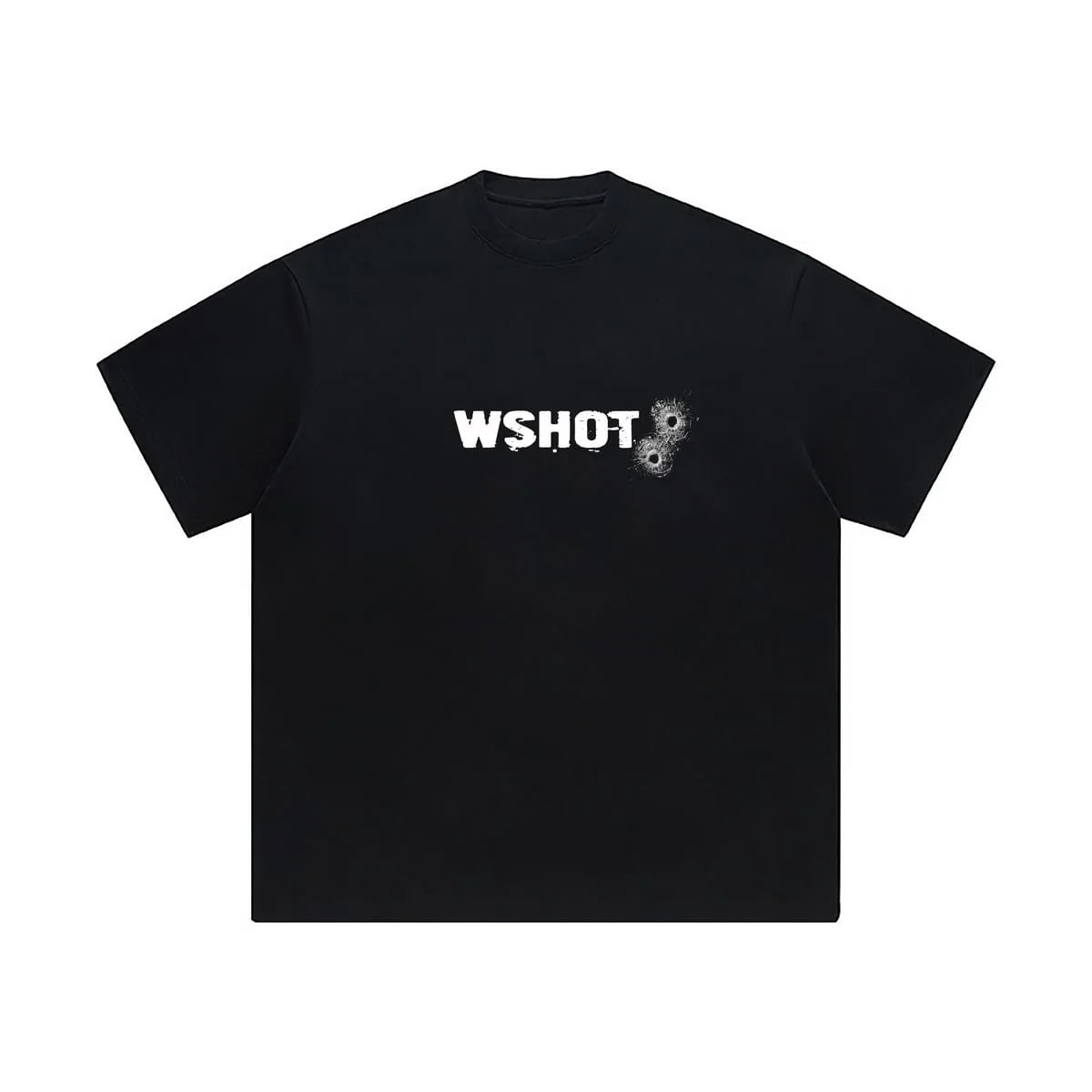 2000s Y2K short Sleeve T-shirt Manfirearms and ammunition Gothic print Loose Aesthetic Punk Oversize Streetwear hip hop tees Street King Limited