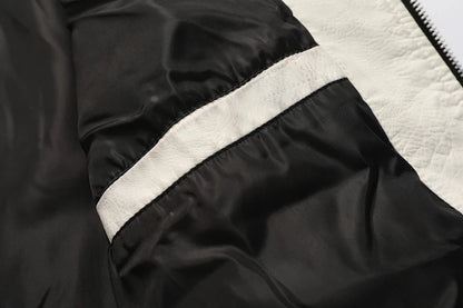 Autumn Winter Bomber Leather Jacket Men Scorpion Embroidery Hooded Jacket PU Leather Motorcycle Mens Ryan Gosling Drive Jacket Street King Limited
