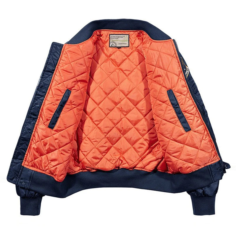 2023 hot bomber jacket mens air force ma 1 military baseball jacket plus size coat thick cargo jacket men clothing unique cargo style 5524