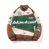 "Backyard" Unisex Men Women Streetwear Graphic Baseball Jacket Daulet Apparel