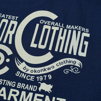 Vintage Amekaji Letter Printed T-shirt Men 2022 Spring Summer New Round Neck Short Sleeve Motorcycle T Shirt Cotton Tees Street King Limited