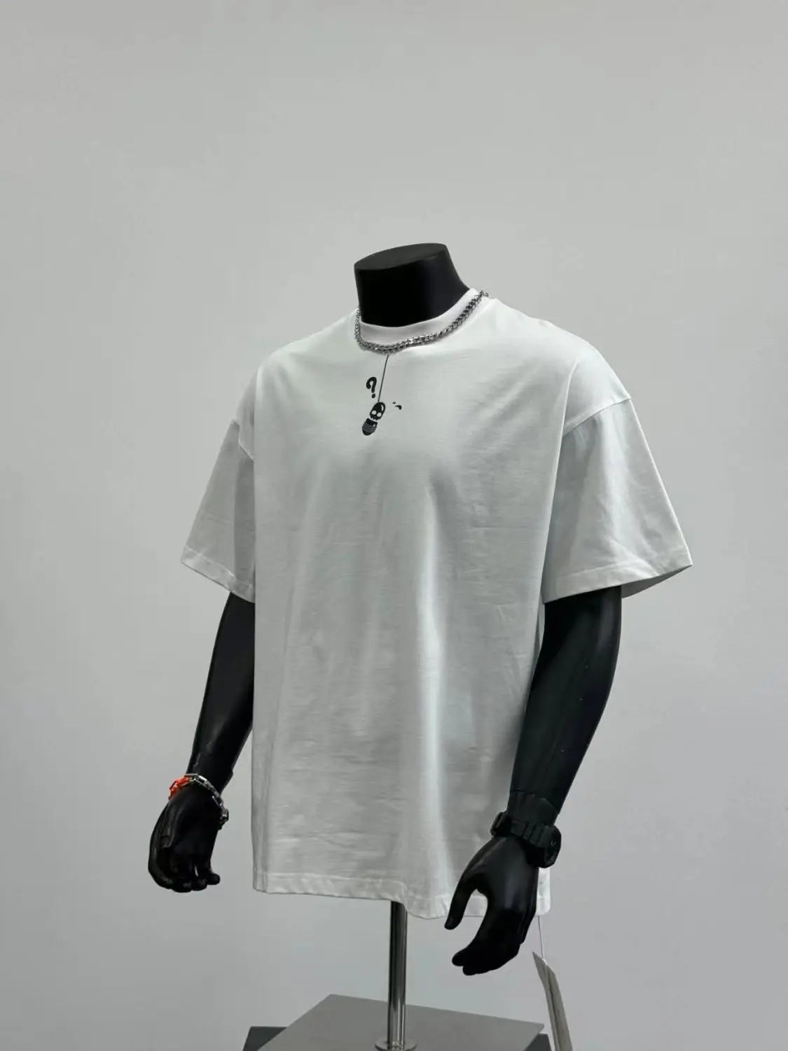 Heavy cool T-shirt pure cotton trendy brand new printed short-sleeved summer American ins loose trendy casual men clothing tops Street King Limited