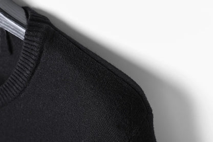 New 2022 Men Luxury Gentleman 3 Colors Embroidered Apple Knit Casual Sweaters Pullovers Asian Plug Size High Quality Drake #T9 Street King Limited