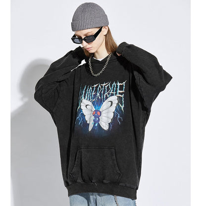 "Undertaker" Unisex Men Women Streetwear Graphic Hoodie Daulet Apparel