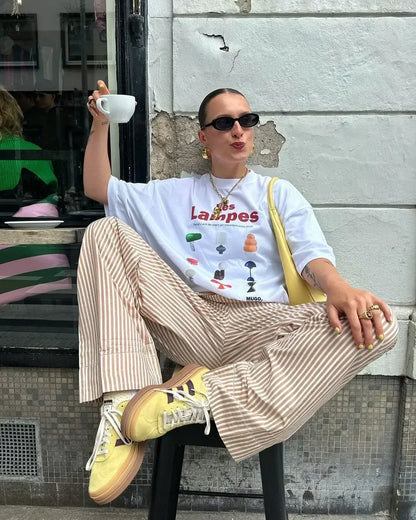 Oversized Harajuku Summer Casual Popular Cherry Graphic T Shirts Men Y2k Tops Gothic Clothes Streetwear Goth Women Clothing Street King Limited