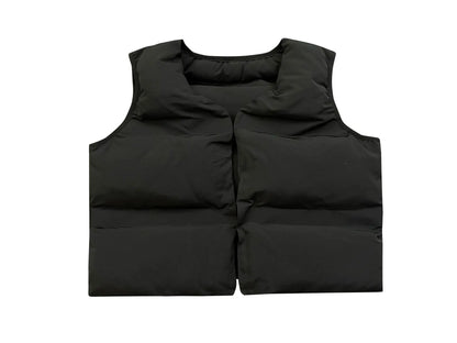 New 2023 Luxury Men Classic Kanye West Coast Reversible Coats & Jackets / Down Coats Vest Cotton Thicken Warm Winter #440 Street King Limited