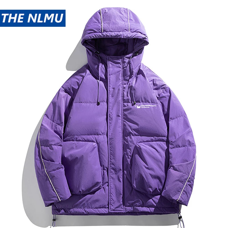 Men's Down Jackets 2023 Winter Outdoor 90% White Duck Down Jacket Warm Coat For Men Thick Outwear Hip Hop Streetwear Street King Limited