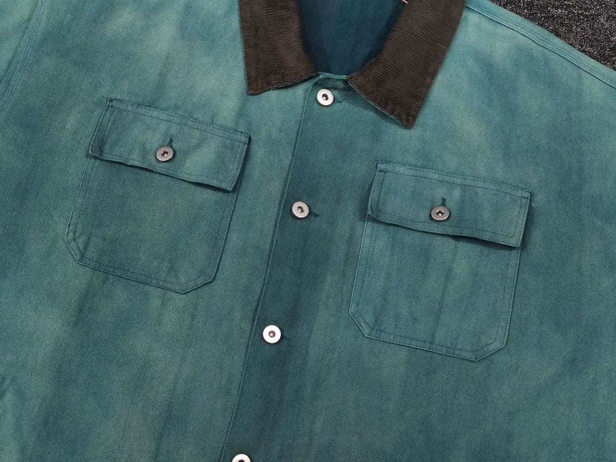 new 2023 gentleman men long season 6 kanye west stonewashed old denim baseball coats jackets abstract digital coat warm 498 unique jeans style 3308