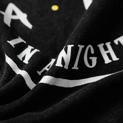 Saint T-shirt Summer Men Woman High Quality Street Hip Hop Chaopai Lovers Loose Casual O-Neck Wash Top Tees Street King Limited