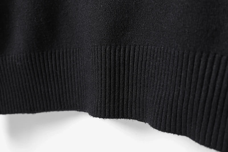 New 2022 Men Luxury Gentleman 3 Colors Embroidered Apple Knit Casual Sweaters Pullovers Asian Plug Size High Quality Drake #T9 Street King Limited