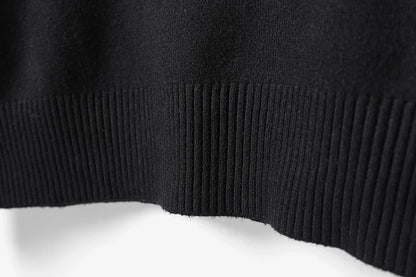 New 2022 Men Luxury Gentleman 3 Colors Embroidered Apple Knit Casual Sweaters Pullovers Asian Plug Size High Quality Drake #T9 Street King Limited