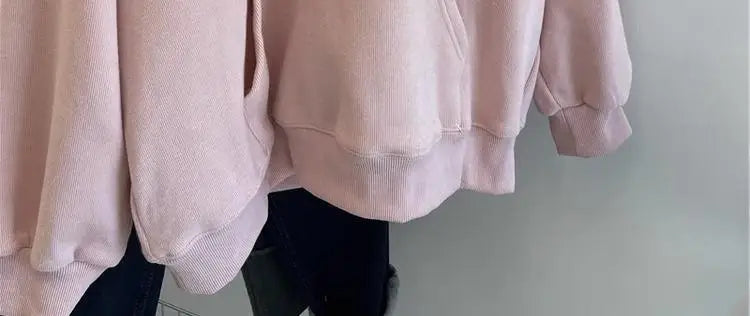 Designed embroidered squirrel hooded sweatshirt for women in spring and autumn loose and versatile American style lazy jacket Street King Limited