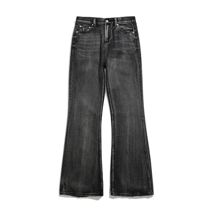 Harajuku Washed Vintage Straight Wide Leg Denim Pants Men and Women High Street Baggy Casual Flare Jeans Pants  Y2K Oversized Street King Limited