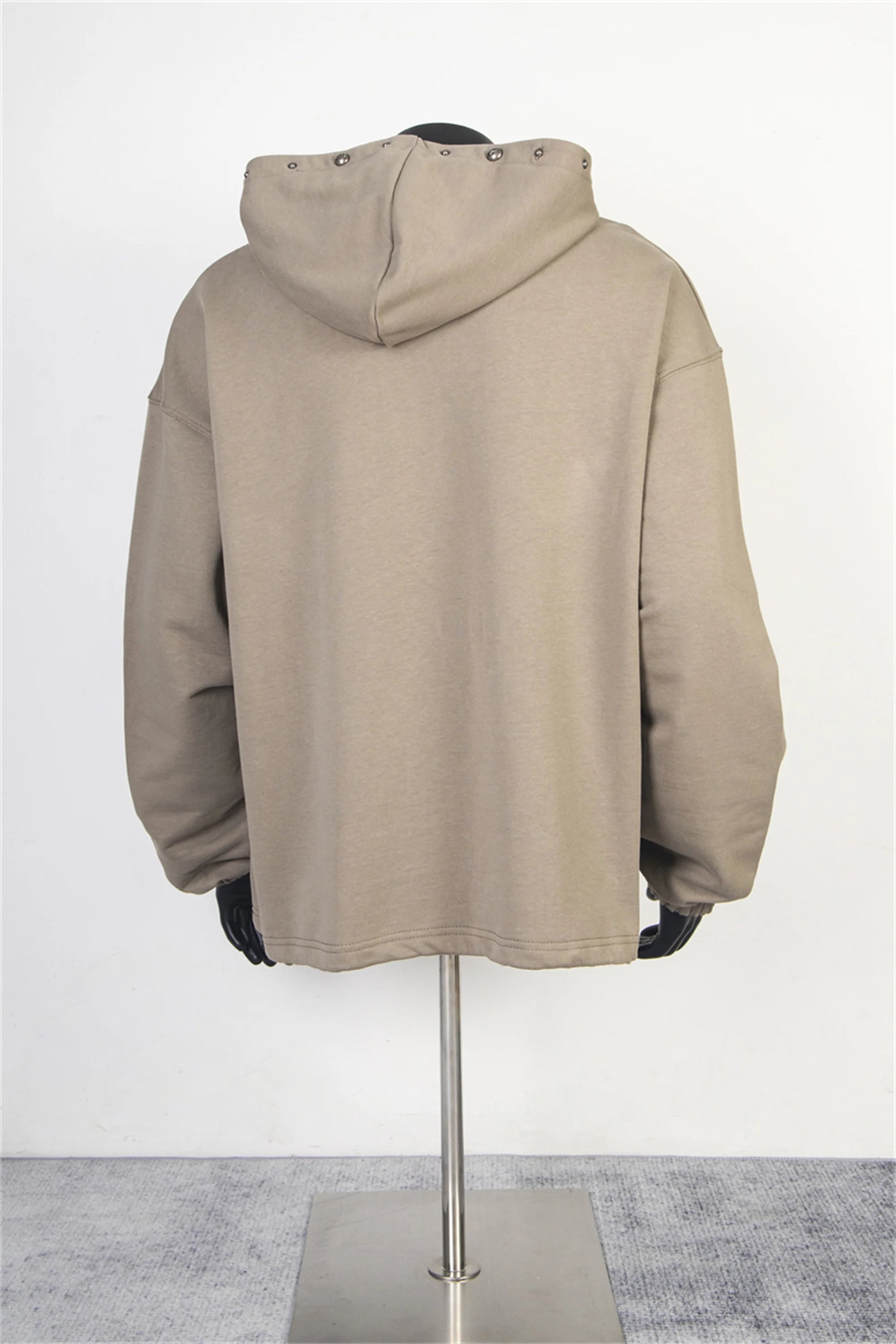 THUG CLUB Brand Fashion Skull Cross Print High-Street Cotton Casual Loose Worn Hoodies For Winter Street King Limited