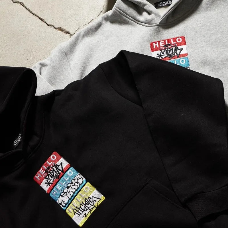 Y2k Street Fashion Casual Loose Jacket Men Harajuku Personalized Pullover Hoodie Letter Cartoon Print Oversized Sweatshirt Women Street King Limited