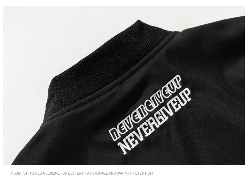 autumn mens zipper bomber jackets aesthetic vintage casual baseball uniform design hip hop street fashion techwear jacket man unique default style 1519