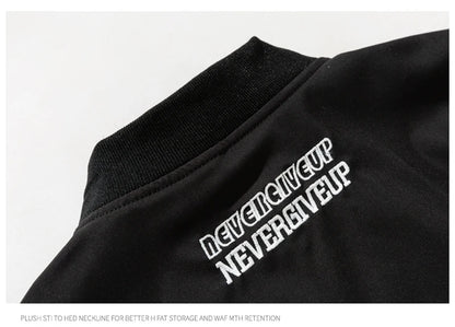autumn mens zipper bomber jackets aesthetic vintage casual baseball uniform design hip hop street fashion techwear jacket man unique default style 1519