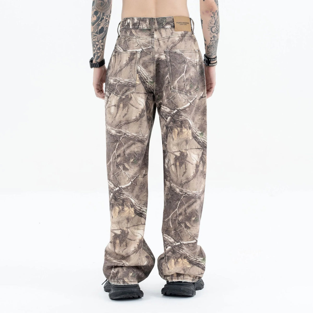 2024AW dry wood camo jeans Street King Limited