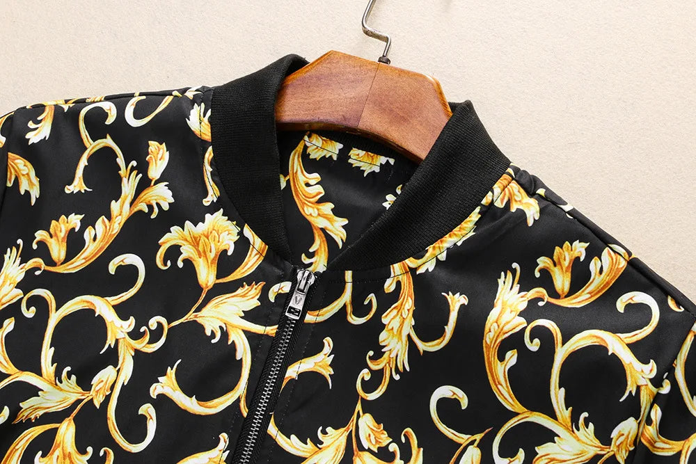 new 2023 luxurious gentleman men 3d flowers heavy baseball coats jackets abstract digital coat warm 431 unique default style 1447