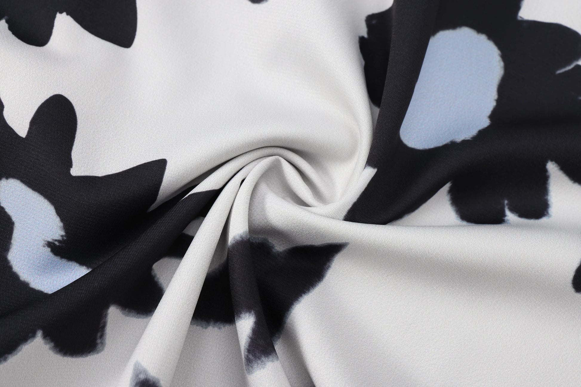 Summer 24SS Vintage Retro Black Flower Direct Print High-Street Casual Beach Style Quality Cold Short Sleeve Shirt Street King Limited